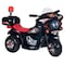 Toy Time Ride-On Motorcycle- 6V Battery Powered Black Toy Trike- 3 Wheeled Motorized Bike (Black) 105011DNS - alternate 1